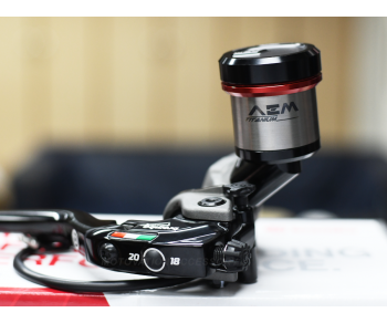 Integrated Titanium Brembo RCS Corsa Corta Brake Fluid Tank Integrated Titanium Brembo RCS Corsa Corta Brake Fluid Tank